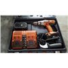Image 2 : RIDGID 18V DRILL DRIVER W/ CHARGER AND 2 BATTERIES W/ CASE