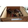 Image 1 : BOX OF VINTAGE TOOLS, SPEED DRILL, ETC