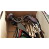 Image 2 : BOX OF VINTAGE TOOLS, SPEED DRILL, ETC