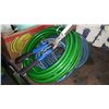 Image 1 : 2 GARDEN HOSES AND SHEARS