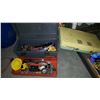 Image 1 : TOOLBOX WITH CONTENTS AND CAMP STOVE