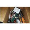 Image 2 : BOX OF TOOLS AND FISKARS HAMMER