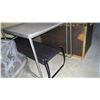 Image 2 : TWO METAL STANDS AND SHOE RACK