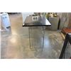 Image 2 : GRANITE TOP KITHCEN ISLAND WITH CHROME BASE