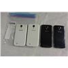 Image 2 : 4 SAMSUNG GALAXY S4, 2 WHITE 2 SILVER