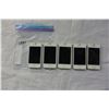 Image 2 : 5 APPLE IPHONE 4S, WHITE