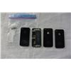 Image 1 : 4 APPLE IPHONE 4S, AND 4, BLACK