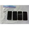Image 2 : 4 APPLE IPHONE 4S, AND 4, BLACK
