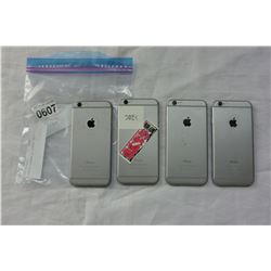 4 APPLE IPHONE 6, SPACE GREY