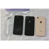 Image 2 : 3 APPLE IPHONE 8, 2 BLACK, 1 GOLD