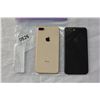 Image 1 : 2 APPLE IPHONE 8 PLUS, JET BLACK AND GOLD
