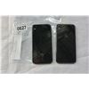 Image 1 : 2 APPLE IPHONE X, JET BLACK