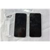 Image 2 : 2 APPLE IPHONE X, JET BLACK