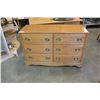 Image 1 : OAK 6 DRAWER DRESSER