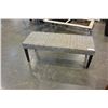 Image 1 : PIER ONE IMPORTS WICKER BENCH