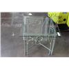 Image 2 : METAL GLASSTOP END TABLE