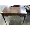 Image 1 : OAK 3 DRAWER DESK