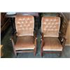 Image 2 : PAIR OF MCM BUTTONBACK ARMCHAIRS