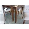 Image 8 : NEW ASHLEY SIGNATURE DESIGN RECTANGULAR DINING TABLE WITH DARK FINISH, AND 6 ULPHOSTERED AND BUTTON 
