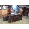 Image 1 : LAQUER DRESSER W/ MIRROR