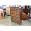 Image 2 : 6 DRAWER MODERN HIGHBOY DRESSER