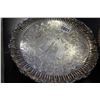 Image 2 : SEAFORTH SILVER PLATE SERVING PLATTER 1942 AND SILVER PLATE BOWL 1960