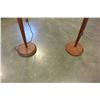 Image 2 : TWO TEAK FLOOR LAMPS