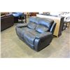 Image 2 : LEATHER DOUBLE RECLINING LOVE SEAT