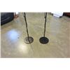 Image 2 : TWO BLACK FLOOR LAMPS