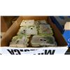 Image 1 : A LOT OF 26 HAND PAINTED PORCELAIN LIGHT SWITCH COVERS