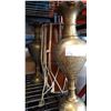Image 2 : TWO LARGE BRASS VASES AND CONGA DRUM