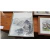 Image 3 : TWO OILPAINTINGS AND TWO WATERCOLORS