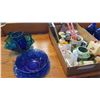 Image 2 : BLUE GLASSWARE AND CHINA