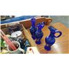 Image 3 : BLUE GLASSWARE AND CHINA