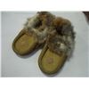 Image 2 : EAGLE AND SEA LION CARVED POLE AND BABY MOCCASINS