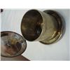 Image 2 : WINTON ANTIQUE JELLY MOLD AND SILVER PLATE CONTAINER