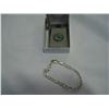 Image 1 : MENS STERLING RING AND STERLING ITALIAN BRACELET