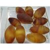Image 2 : AMBER COLOR EGGS AND STONE JEWELRY