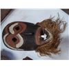 Image 2 : CARVED MASK POTTERY VASE HEAD AND MILK BOTTLES