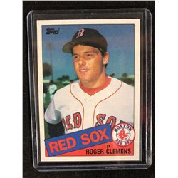 1985 Topps Set Break #181 Roger Clemens