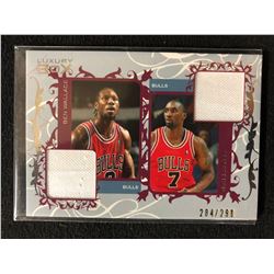 2006-07 Luxury Box Courtside Relics Dual #WG Ben Wallace/ Ben Gordon