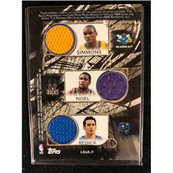 2006-07 TOPPS LUXURY BOX BASKETBALL SIMMONS/ NOEL/ REDICK
