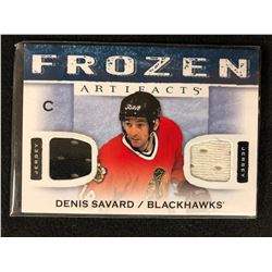 2014-15 Artifacts Denis Savard Frozen Artifacts Dual Jersey