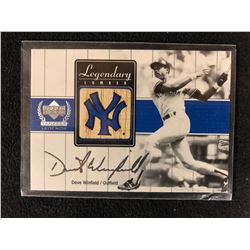 2000 Upper Deck Yankees Legends Legendary Lumber Dave Winfield Bat Card