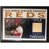 Image 1 : 1975 WORLD SERIES CHAMPION TITLE THREADS AUTHENTIC GAME USED BAT GEORGE FOSTER