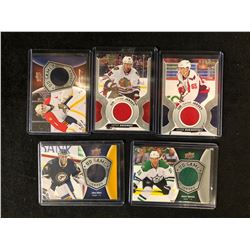 UPPER DECK GAME JERSEY HOCKEY CARD LOT