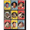 Image 1 : 1959 TOPPS BASEBALL CARD LOT