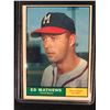 Image 1 : 1961 Topps #120 Ed Mathews