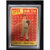 Image 1 : 1958 TOPPS #487 MICKEY MANTLE SPORT MAGAZINE ALL STAR