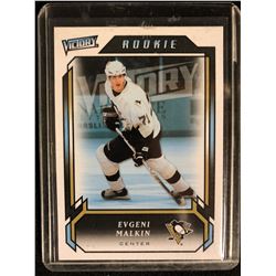 2006-07 UD VICTORY EVGENI MALKIN ROOKIE CARD # 304